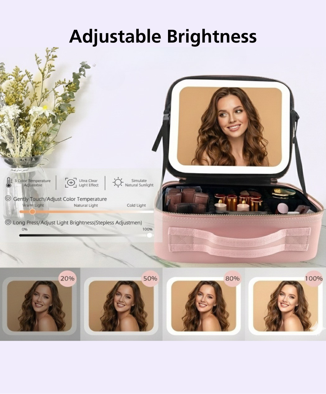 Velani LED Cosmetic Bag